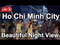 Vietnam Travel 2024 | Walking tour to explore Ho Chi Minh City, Saigon at night