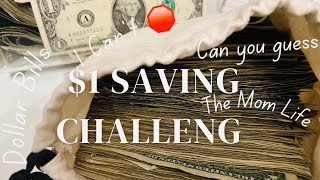 $1 Savings Challenge| I can’t believe how much I saved| Saved A-LOT| WE FINALLY GET TO GO