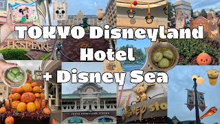 Tokyo Disneyland Hotel Room Tour & Half-Day at DisneySea | Tokyo Disney Vlog Part 1