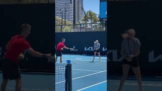 AMANDA ANISIMOVA backhand drill. #Shorts #Tennis