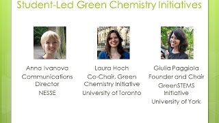 Student Led Green Chemistry Initiatives