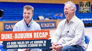 DUKE HOLDS OFF AUBURN, 84-79. Jeff Goodman, Vince Wolfram, \u0026 Jojo Cavanagh LIVE from Durham | EP. 14