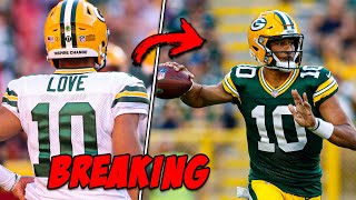 BREAKING: Packers Give QB Jordan Love a 1 Year Contract Extension!