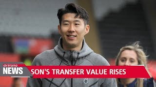 Tottenham Hotspur's Son Heung-min triples his transfer value in 3 years