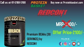 Redcon1 Breach Bcaa Review By Protein Basket call us -9151685168