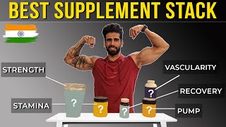 5 Best SUPPLEMENTS to BUILD MUSCLE FASTER | My Supplement Stack | Abhinav Mahajan