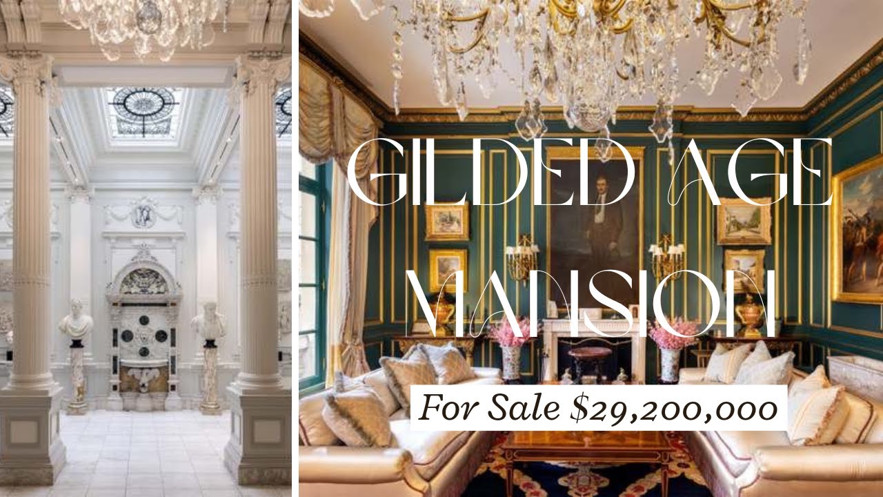 1901 Gilded Age Mansion For Sale In New York Youtube