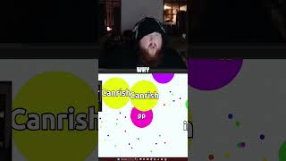 Caseoh Ate His Friend AGAIN #shorts #caseoh #funnyclips #agario #twitch #gaming