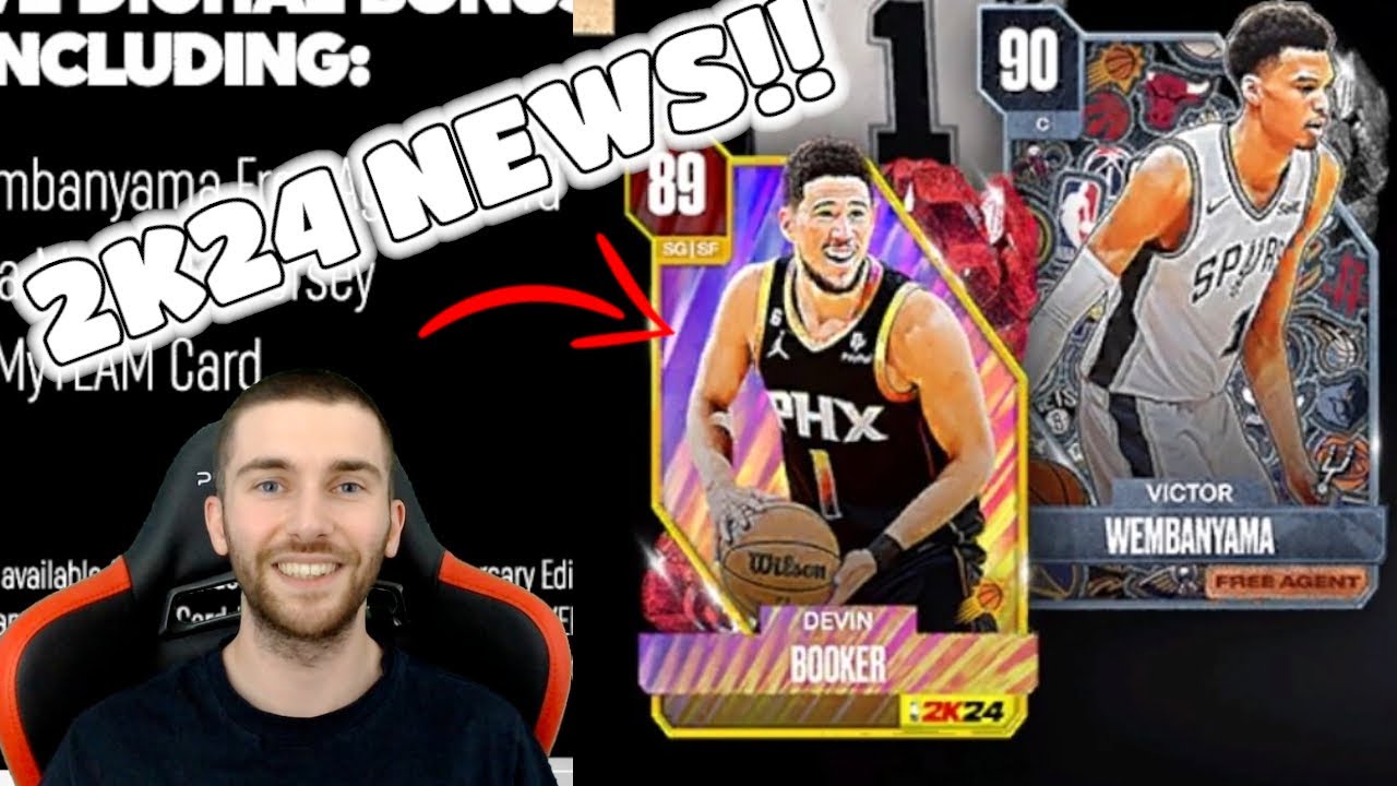 *FIRST LOOK* AT NBA 2K24 MYTEAM CARDS!! FIRST WEMBANYAMA CARD FOR NEXT ...