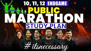 ENDGAME MARATHON 🚀 Public Exam 2025 Study Plan #publicexam2025 #studyplan