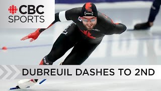 Quebec's Laurent Dubreuil ties for 2nd in 2nd 500m race at World Sprint championships | CBC Sports