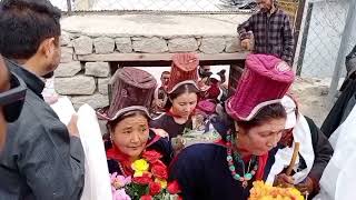 Khaltsi@.. villager of Khaltsi, warm welcome to His eminence The 8th chokyong palga rinpoche 💐💐💐💐