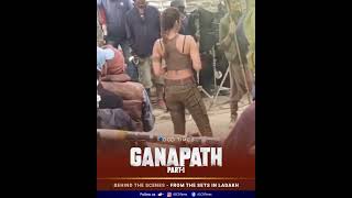 Ganapath Song Shoot Leak || Ganapath Shoot Video Leak || Tiger Shroff || Kriti Sanon