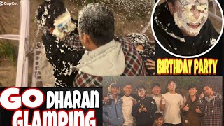 SATHI KO BIRTHDAY MA GO GLAMPING GAYEO DHARAN KO 😍BIRTHDAY CELEBRATION 🎉 |Niraj rai