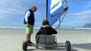 Mitchum: Bailey Schneider goes land sailing with Blokart