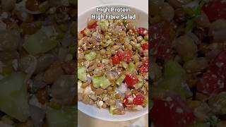 High Protein High Fibre Salad Recipe #shorts