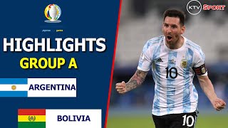 Argentina vs Bolivia 4 1 | Highlights-2021 America's Cup