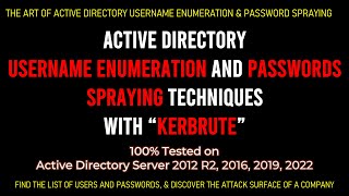 Cyber Security 2026 | Active Directory Username Enumeration & Password Spraying using Kerbrute Tool