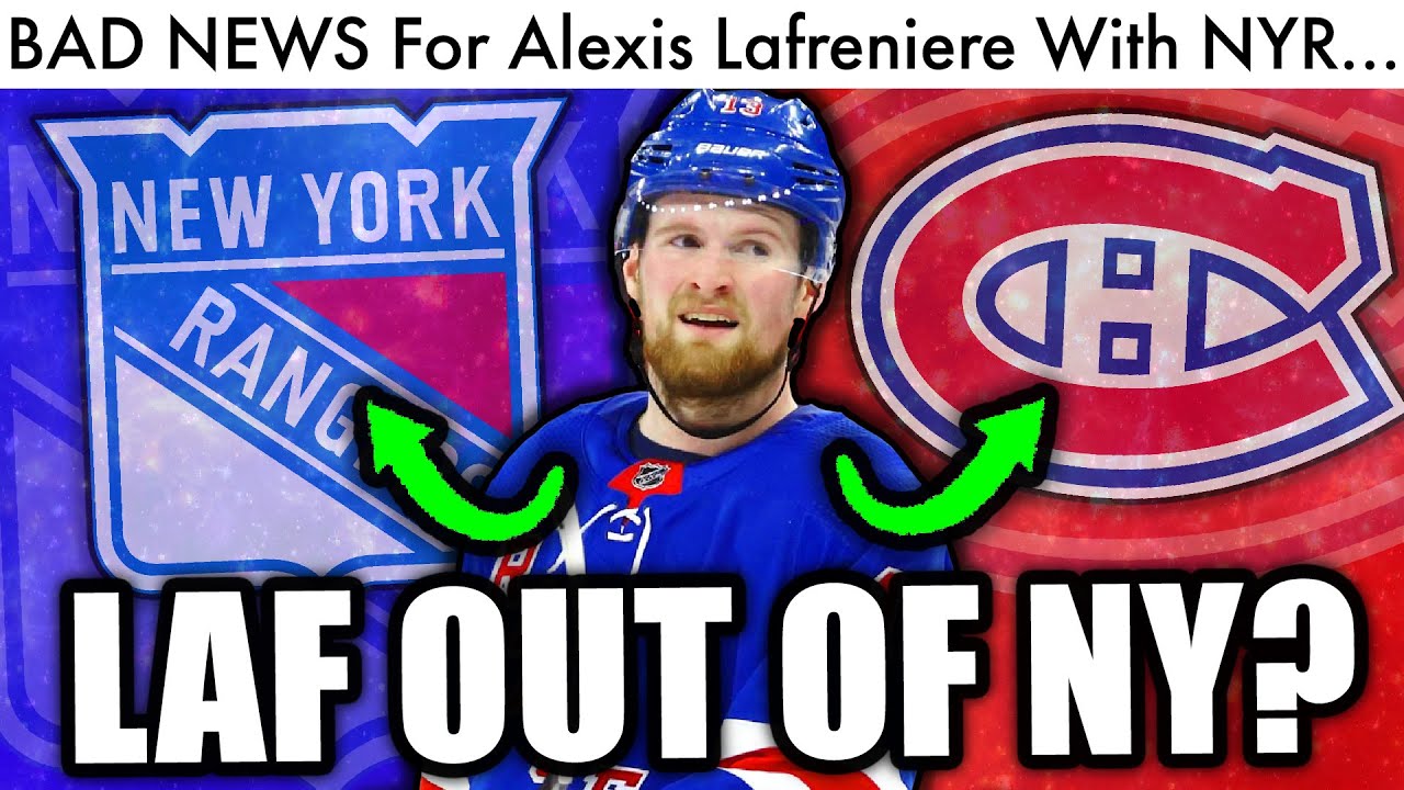 Alexis Lafreniere Is In MASSIVE Trouble With The Rangers… (New York NHL ...