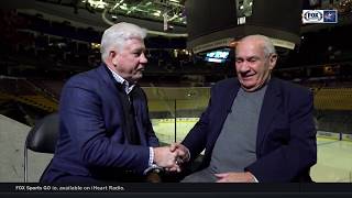 Bill Davidge chats with NHL Senior VP of Hockey Operations Jim Gregory about their love of the game