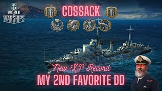 World of Warships - Cossack: My 2nd Favorite Destroyer