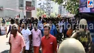 അക്രമം വ്യാപകം; പാലക്കാട്ട്  സംഘര്‍ഷം|  Palakakd|  Protest| Sabarimala| Women Entry in Sabarimala