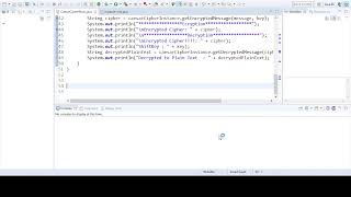 Cesar Cipher Encryption technique execution process program