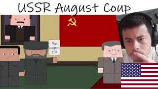 American Reacts USSR - August Coup of 1991 | History Matters - McJibbin Reacts