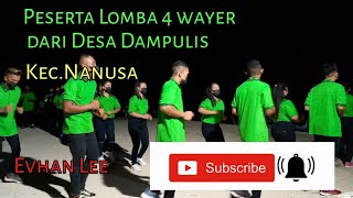 Peserta 4 wayer dari desa Dampulis kec. Nanusa