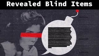 Revealed Blind Items : January 28