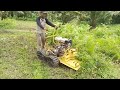 Tutorial Mesin T12 Pemotong Rumput Kebun Sawit Lahan Gambut