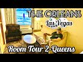 The Orleans Las Vegas - Two Queens Room Tour 2022!