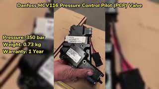 DANFOSS MCV116 PRESSURE CONTROL PILOT (PCP) VALVE FROM CHINA DISTRIBUTOR