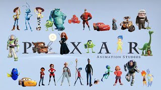 All Every Pixar Animated Movies ( 1995 - 2024 )