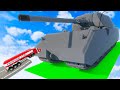 Cars vs Tank MAUS in Teardown!