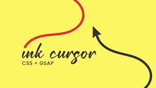 Ink Cursor - CSS & JavaScript Unique Cursor Effects #webdevelopment #programming #coding #html #css