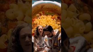 An Italian’s reaction to an Indian Pasta Biryani 🤭 | Mango \u0026 Basil #funnyreaction #indianpasta