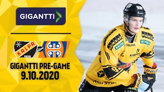 Gigantti Pre-game I KalPa - Tappara, 9.10.2020 I Alexander Ruuttu