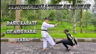 Teknik Menjatuhkan Lawan-Basic Karate - Karate Technique