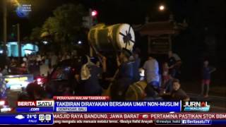 Kemeriahan Malam Takbiran di Ibu Kota dan Daerah