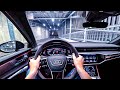 2020 Audi RS6 Avant 600HP NIGHT POV DRIVE Onboard (60FPS)