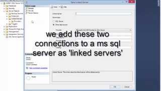 How to: query data from three servers in one SQL