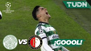 ¡LUIS PALMA! 🇭🇳 GOOL de Celtic | Celtic 1-0 Feyenoord | UEFA Champions League 2023/24 | TUDN