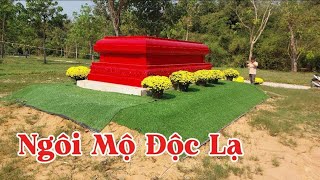 Hoa Viên Bình Dương Những ngày cuối năm, và những ngôi mộ Độc Đáo làm cho cô chú hết sức ngạc nhiên