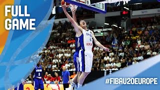 Israel v Finland - Full Game - FIBA U20 European Championship 2016