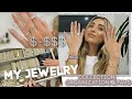 MY JEWELRY COLLECTION, ORGANIZATION, & FAV BRANDS! | Lauren Elizabeth