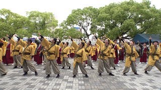 よさこい総踊り③ ♪ 愛ちったセントレア @ 犬山踊芸祭 (犬山駅東広場(からくり)会場/2日目) 2019-06-02T11:40