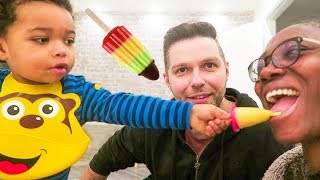 Easy Kids DIY Popsicles - Daddy’s Recipe