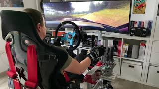 WORLD RECORD | Dirt Rally 2.0 - Ford Escort - ZAGORZE | Highend Simracing Motion Simulator SFX100