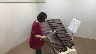 39ETUDESよりⅩⅩⅩⅣ【1日1曲チャレンジ！】 MODERN SCHOOL FOR XYLOPHONE,MARIMBA,VIBRAPHONE/Goldenberg